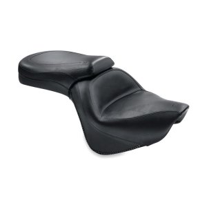 Kawasaki Vulcan 900 Custom One-Piece Motorcycle Seat - Mustang Motorcycle - Original - Black - `06-`21 Kawasaki Vulcan 900 Custom One-Piece Motorcycle Seat - Mustang Motorcycle - Original - Black - `06-`21
